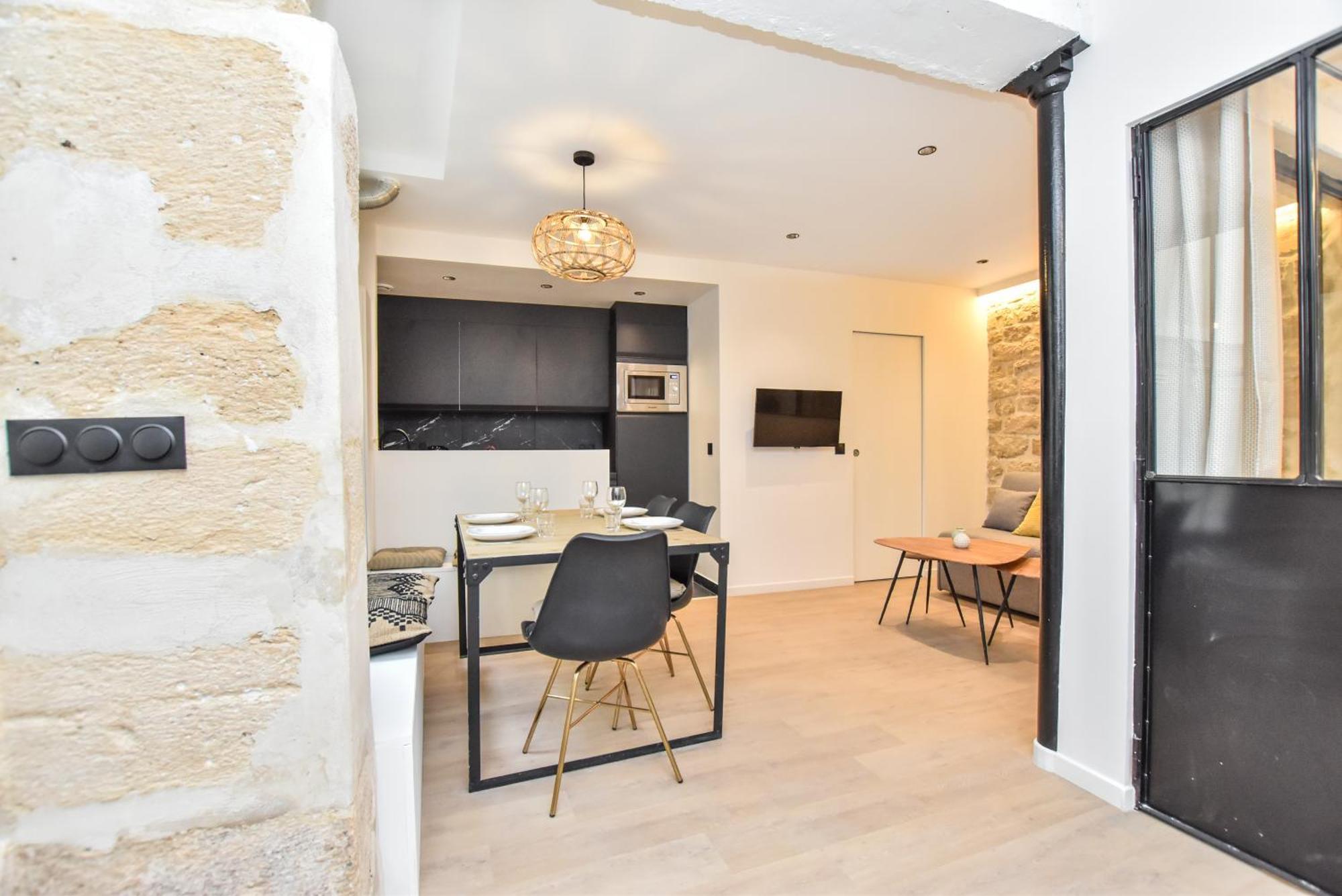 Cozy Apartment - 1Br-4P - Sentier Paris Exterior photo